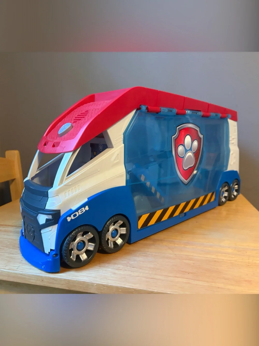 Large Paw Patrol Paw Patroller Spin Master vehicle w/sound and opening doors
